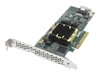 Adaptec RAID 5405 - Storage controller (RAID) - 4 Channel - SATA-300 / SAS low profile - 300 MBps - RAID 0,  1,  5,  6,  10,  50,  JBOD,  1E,  5EE,  60 - PCI Express x8