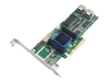 Adaptec RAID 6805 - Storage controller (RAID) - 8 Channel - SATA-600 / SAS 2.0 low profile - 600 MBps - RAID 0,  1,  5,  6,  10,  50,  JBOD,  1E,  5EE,  60 - PCI Express x8