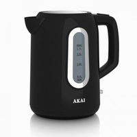 Akai 1.7 Litre Black Jug Kettle