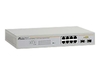 Allied Telesis 8port 10/100/1000tx Websmart Switch 2 Sfp Bays