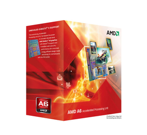 AMD Llano A6 A3500 2.1GHz Socket FM1 3MB L2 Cache Retail Boxed Processor