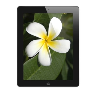 Apple iPad,  A5X Dual Core CPU,  64GB Flash,  9.7" MultiTouch,  Wifi,  Bluetooth,  iSight Camera,  Black,  iOS 5