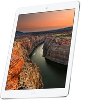 Apple iPad Air 128GB Cellular,  A7 CPU Chip,  128GB Flash,  9.7" Retina Display,  Wifi,  Cellular,  Bluetooth,  2 Cameras,  Apple iOS 7 - Space Grey