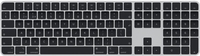 Apple Magic Keyboard with Touch ID,  Black Keys and Numeric Keypad for Mac models with Apple Silicon,  UK Layout