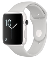 Apple Watch Edition Series 2 - 38 Mm - White Ceramic - Smart Watch With Sport Band - Cloud - S/m/l Size - Wi-fi,  Bluetooth - 39.6 G