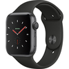 Apple Watch Series 4 GPS,  44mm Space Grey Aluminium Case with Black Sport Band