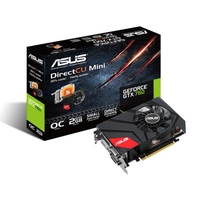 Asus GTX 760 DirectCU II OC Mini 2GB GDDR5 Dual DVI HDMI DisplayPort PCI-E Graphics Card