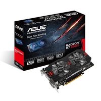 Asus R7 250X 2GB GDDR5 Dual DVI HDMI DisplayPort PCI-E Graphics card