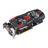 Asus R9 270X DirectCU II TOP 4GB GDDR5 Dual DVI HDMI DisplayPort PCI-E Graphics Card