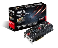 Asus R9 280X DirectCU II 3GB GDDR5 Dual DVI HDMI DisplayPort PCI-E Graphics Card