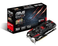 Asus R9 280X DirectCU II 3GB GDDR5 Dual DVI HDMI DisplayPort PCI-E Graphics Card