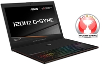 ASUS ROG Zephyrus GX501VI Gaming Laptop,  Intel Core i7-7700HQ 2.8GHz,  16GB DDR4,  512GB SSD,  15.6" FHD,  No-DVD,  NVIDIA GTX1080 8GB,  WIFI,  Bluetooth,  Windows 10 Home 64bit