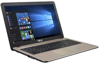 ASUS X540MA Laptop,  Intel Celeron N3350 1.1GHz,  4GB DDR4,  1TB HDD,  15.6" LED,  No-DVD,  WIFI,  Windows 10 Home
