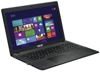 Asus X551MA Laptop,  Intel Celeron DC N2815 1.86GHz,  4GB RAM,  500GB HDD,  15.6" LED,  DVDRW,  Intel HD,  Webcam,  Windows 8 64bit
