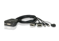 Aten CS22D-AT - 2-Port - USB - DVI - KVM Switch
