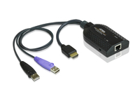 Aten USB HDMI Virtual Media KVM Adapter with Smart Card Support