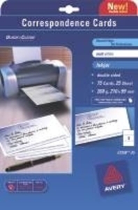 AVERY PRINT COMP SLIPS 210X99 P25 WHT