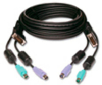 Avocent Ps/2 Keyboard,  Mouse & Single Dvi-i Video Cable 6ft (for Sc8pdv/sc4dvi Switch)