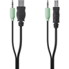 Belkin 3.05 m KVM Cable for KVM Switch,  Computer,  Server,  Keyboard,  Mouse - TAA Compliant