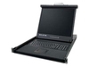 Belkin OmniView 19 LCD Single Rail Console,  UK Keyboard