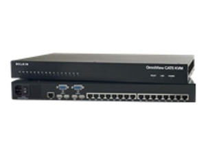 Belkin Omniview Cat5 Smb 16-port Dual User Kvm Switch