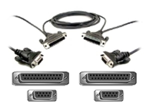 Belkin Serial DB-9,  DB-25 (F) - DB-9,  DB-25 (F) File Transfer Cable 3m