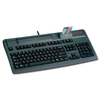 Black A.p. Keyboard With 3 Track Card Reader Ps2 Connector
