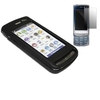 Black Hybrid Case LCD Screen protector & Cleaning Cloth - LGGD900 Crystal
