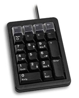 Black Low Profile Numeric Keypad Usb Connector 4 Programmable Keys