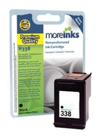 Black Remanufactured Ink Cartridge to Replace HP 338 Capacity 17 ml