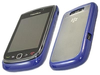 Blue Elite 2 Tone Case BlackBerry 9800 Torch