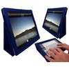 Blue PadWear Stand and Type Multi-Functional Case with Sleep Sensor - Apple iPad 2