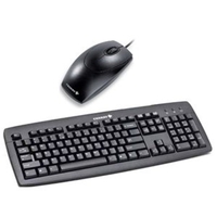 Bundle: Cherry J82-16001 Business K-1 Usb Keyboard (black) And M-5450 Powerwheel Mouse With Optical Sensor