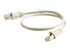 C2G - Patch cable (DTE ) - RJ-45 (M) - RJ-45 (M) - 1 m - screened shielded twisted pair (SSTP) - CAT 6a - snagless - grey