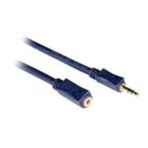 C2G,  0.5m Velocity 3.5mm Male to Female Stereo Audio Extension Cable