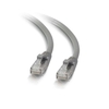 C2G 100m Cat5e Booted Unshielded (UTP) Network Patch Cable - Grey