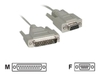 C2G,  DB2to DB9F Null Modem Cable,  2m
