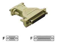 C2G,  DB9F to DB25F Null Modem Adapter