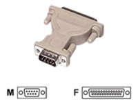 C2G,  DB9M to DB25F Serial Adapter