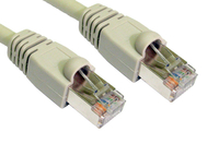 Cables Direct - Patch cable - RJ-45 (M) - RJ-45 (M) - 5 m - FTP - (CAT 6 ) - snagless booted - grey
