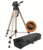 Camlink TP-2800 3 Way Pan Level & Tilt Head Tripod With Case Extends to 163cm