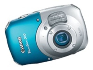 Canon PowerShot D10 - Digital camera - compact - 12.1 Mpix - optical zoom: 3 x - supported memory: MMC,  SD,  SDHC,  MMCplus