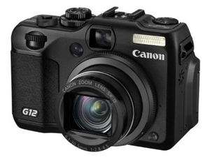 Canon PowerShot G12 - Digital camera - prosumer - 10.0 Mpix - optical zoom: 5 x - supported memory: MMC,  SD,  SDXC,  SDHC,  MMCplus