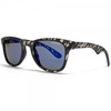 Carrera Sunglasses 6000 Wayfarer Style in Clear & Black with a Blue Lens
