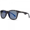 Carrera Sunglasses 6000L Large Wayfarer Style in Grey and Black Stripe.