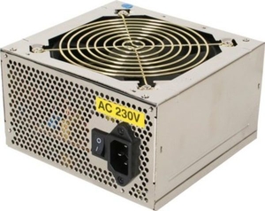 Casecom 500W 12cm Fan PSU - 20+4pin,  ATX12v,  4x Molex,  1x SATA - Retail Box