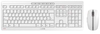 Cherry Stream Desktop Recharge Wireless Mouse and Keyboard Set,  Grey