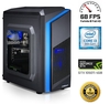 Chillblast Fusion Launch Pad Gaming PC,  Intel Core i3-8100 3.6GHz,  8GB DDR4,  1TB HDD,  120GB SSD,  No-DVD,  NVIDIA GTX 1050Ti 4GB,  Windows 10 Home 64bit