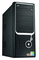 CiT 1005 Midi Blk/Sil 500w Case
