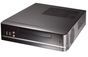 Compucase Mini ITX Case - With 200W PSU and Front panel USB2.0 HD Audio